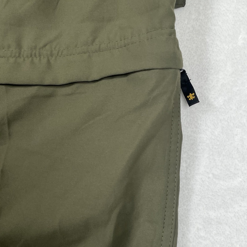 Boy Scouts Of America Pants XL Green Switchback Convertible Cargo Belt Unhemmed - Picture 7 of 11